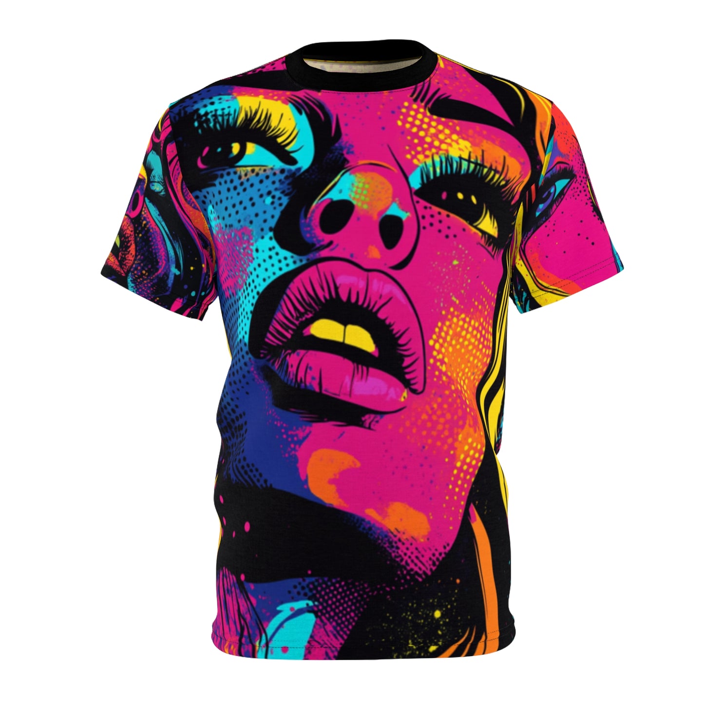 Vibrant Pop Art T-Shirt Unisex Adult Great Gift Him Her Birthday Holiday Christmas