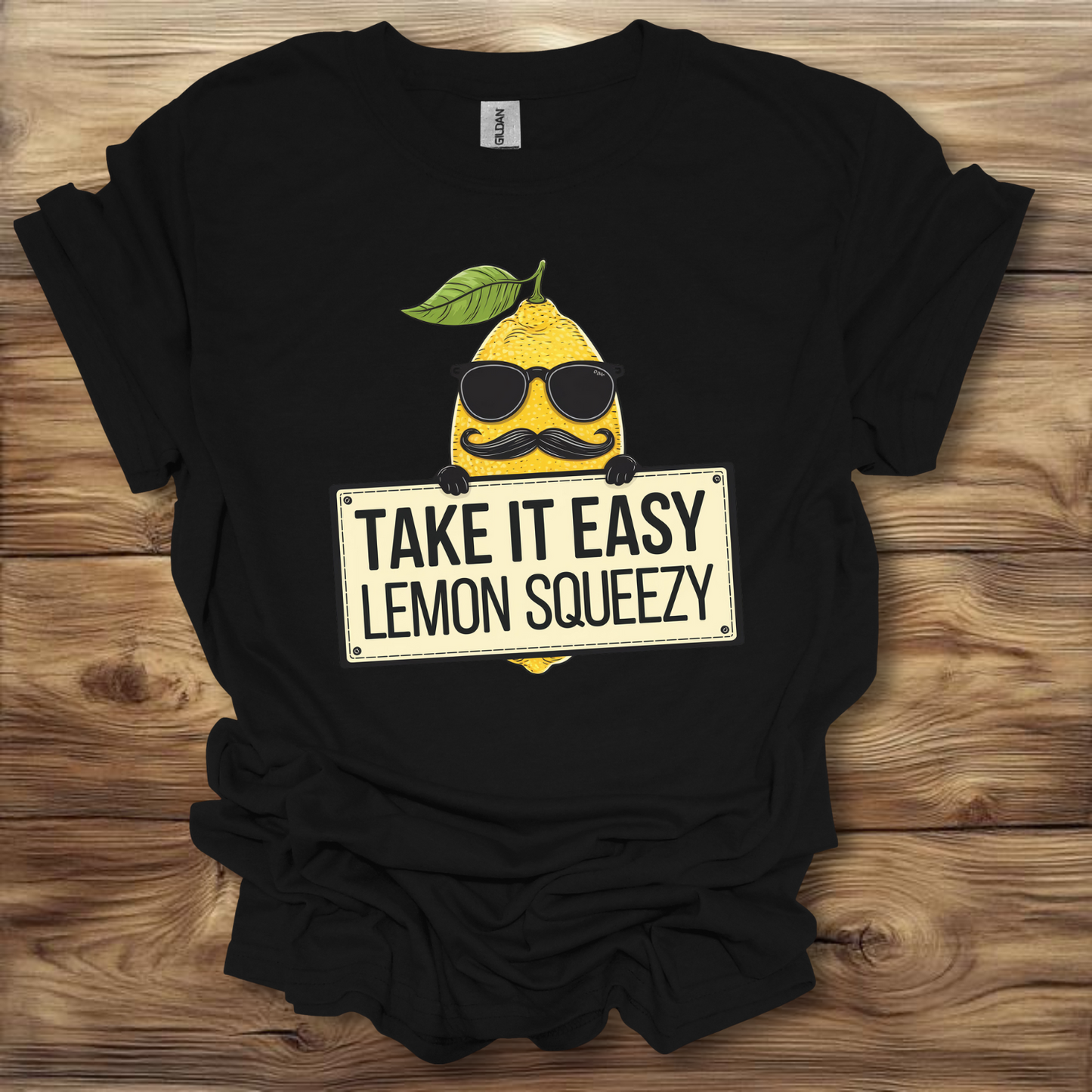 Take It Easy Lemon Squeezy T-Shirt Unisex Adult Great Gift Him Her Birthday Holiday Christmas