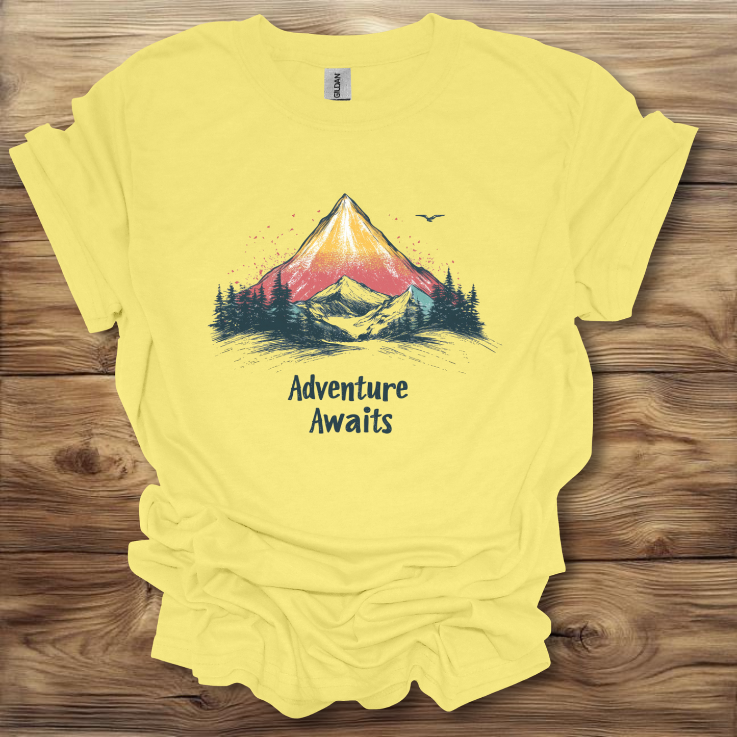 Adventure Awaits T-Shirt Unisex Adult Great Gift Him Her Birthday Holiday Christmas