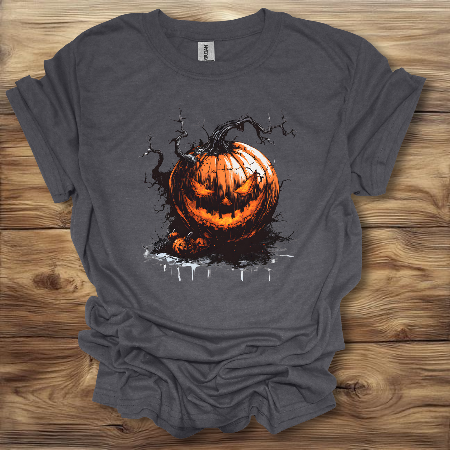 Halloween Pumpkin Head 2nd Edition T-Shirt Unisex Adult Great Gift Him Her Birthday Holiday Christmas