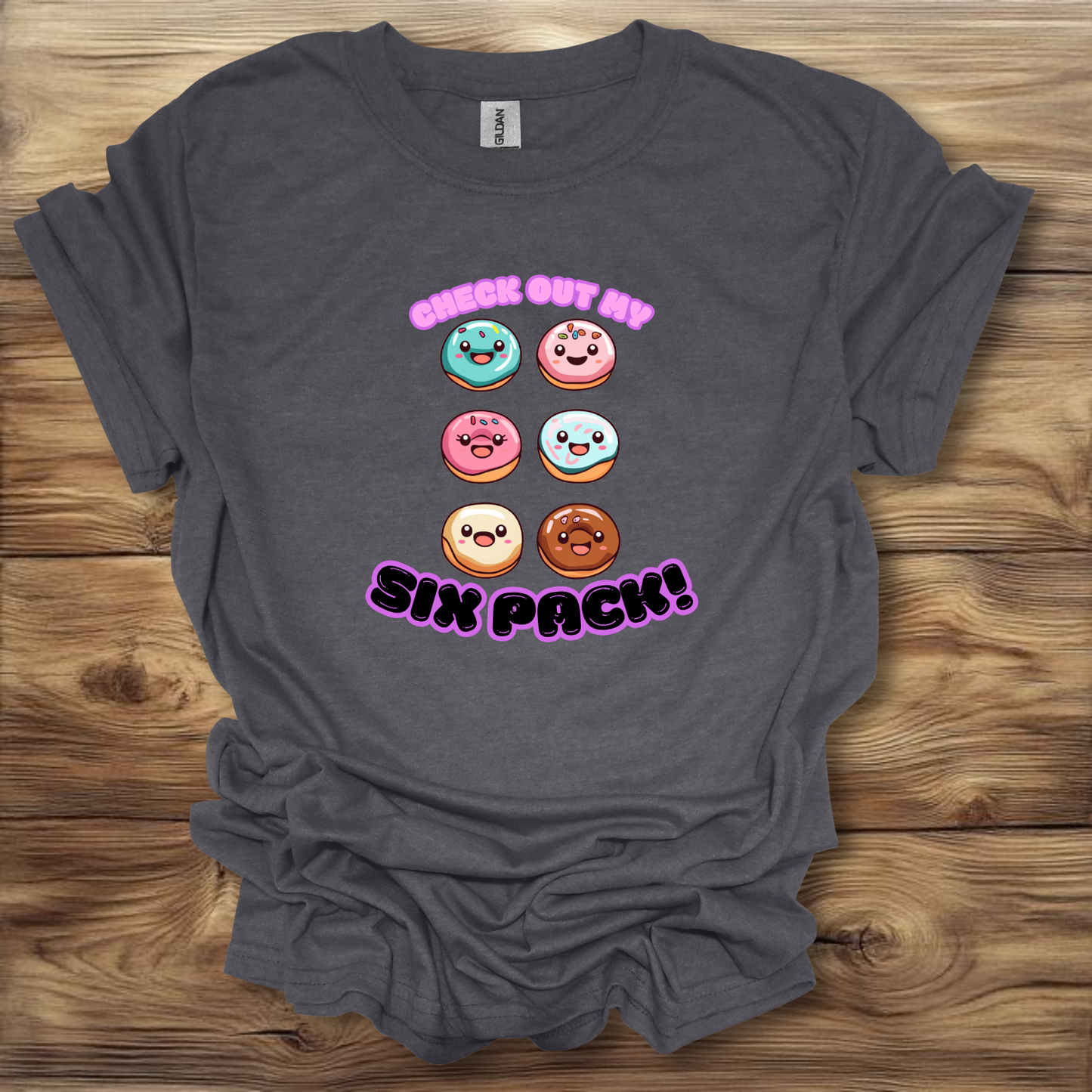 Check Out My Six Pack T-Shirt Unisex Adult Great Gift Him Her Birthday Holiday Christmas