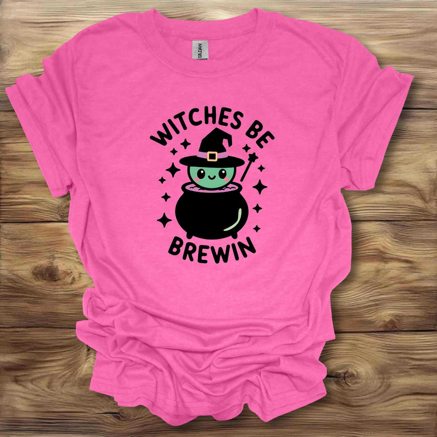 Witches Be Brewin T-Shirt Unisex Adult Great Gift Him Her Birthday Holiday Christmas