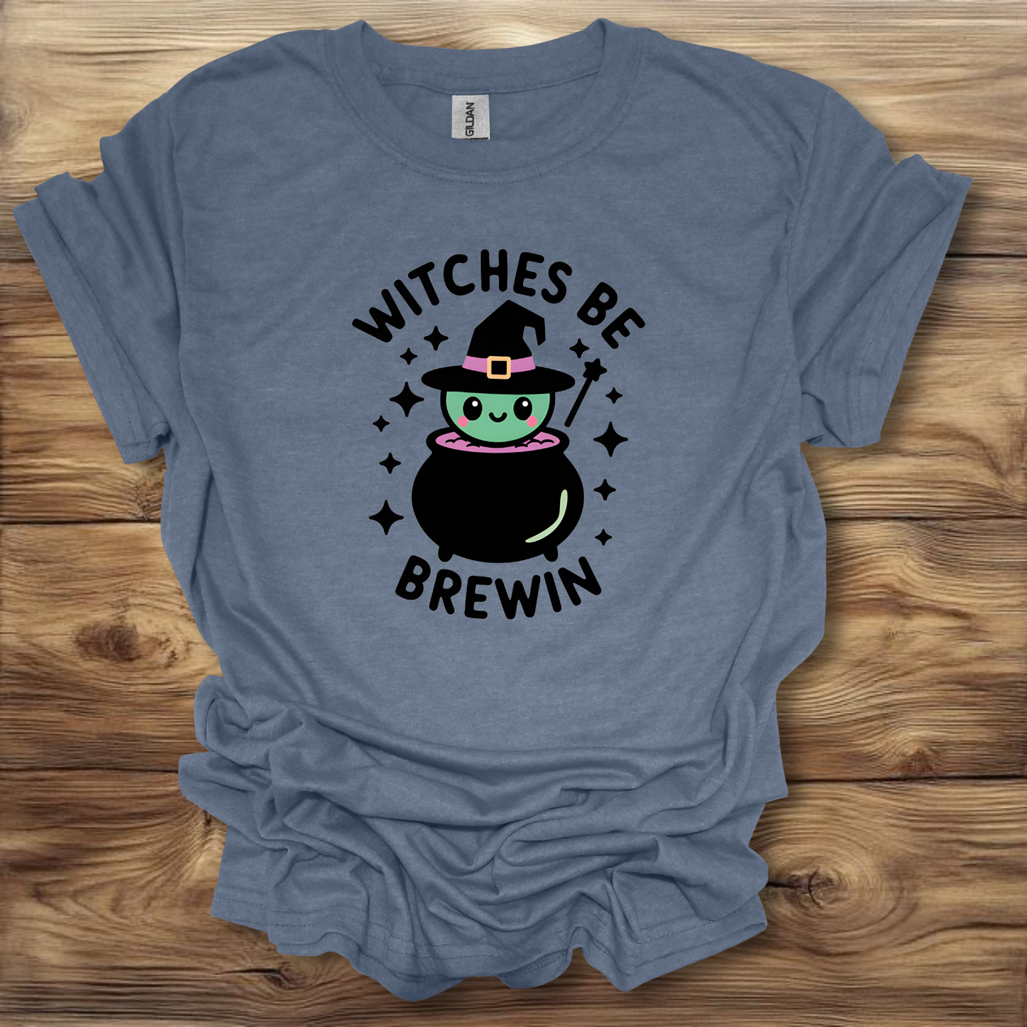 Witches Be Brewin T-Shirt Unisex Adult Great Gift Him Her Birthday Holiday Christmas