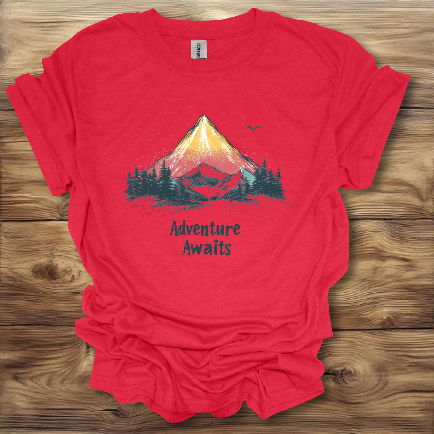 Adventure Awaits T-Shirt Unisex Adult Great Gift Him Her Birthday Holiday Christmas