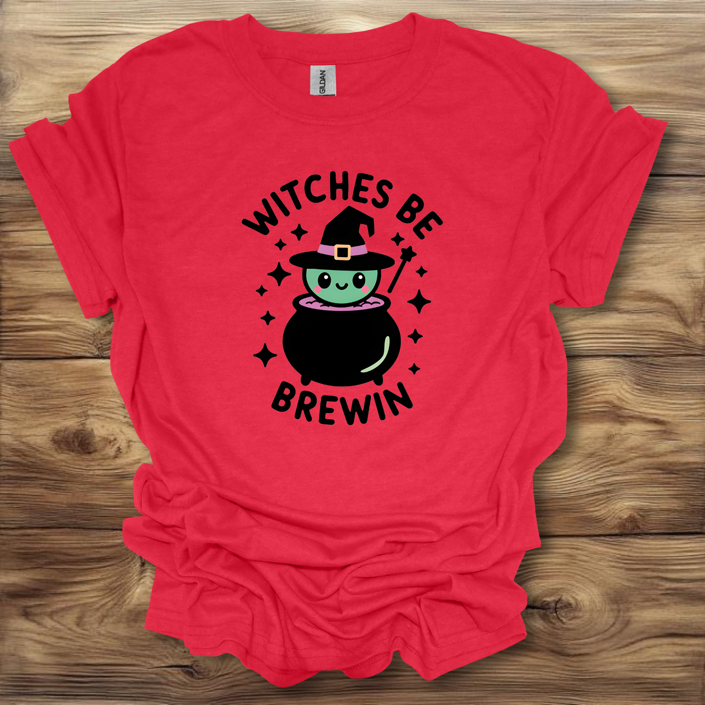 Witches Be Brewin T-Shirt Unisex Adult Great Gift Him Her Birthday Holiday Christmas