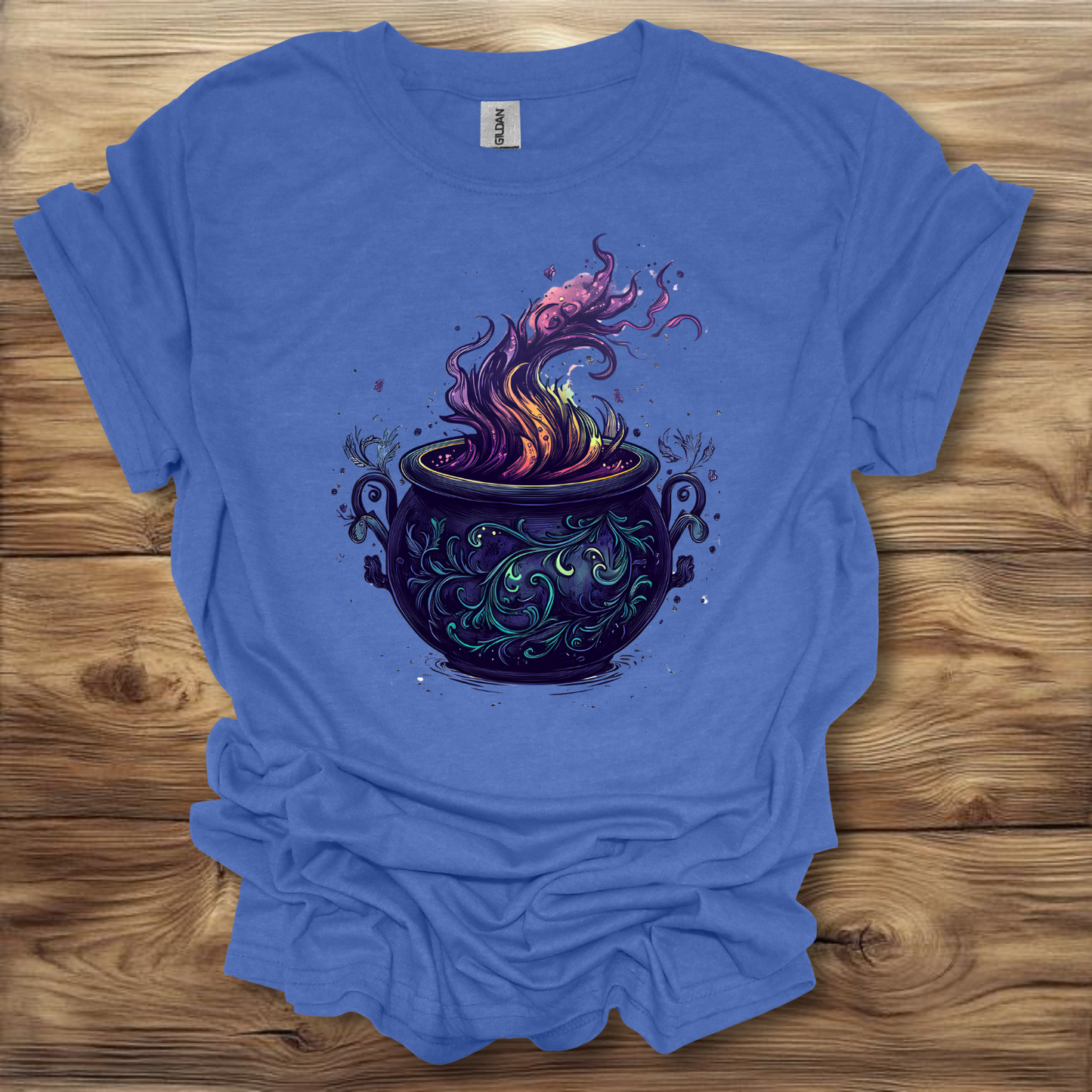 Halloween Cauldron T-Shirt Unisex Adult Great Gift Him Her Birthday Holiday Christmas