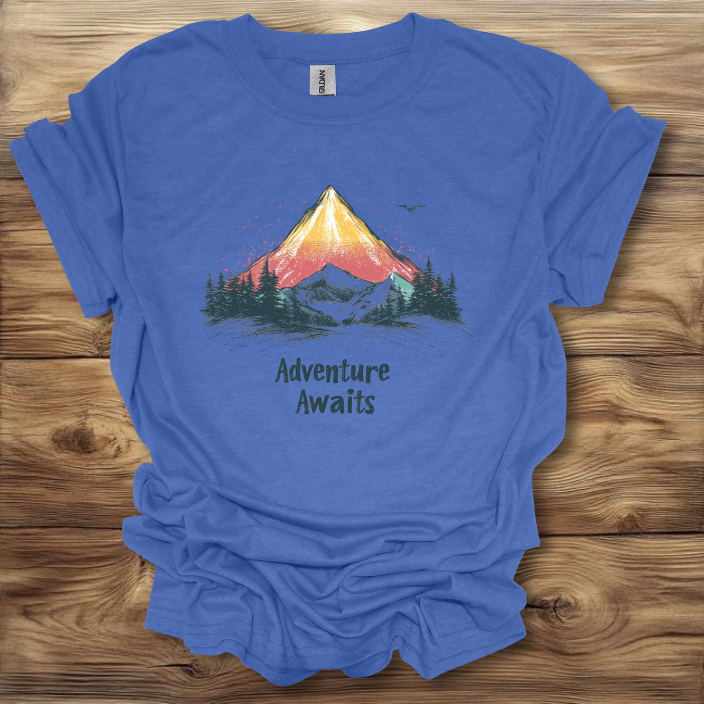 Adventure Awaits T-Shirt Unisex Adult Great Gift Him Her Birthday Holiday Christmas