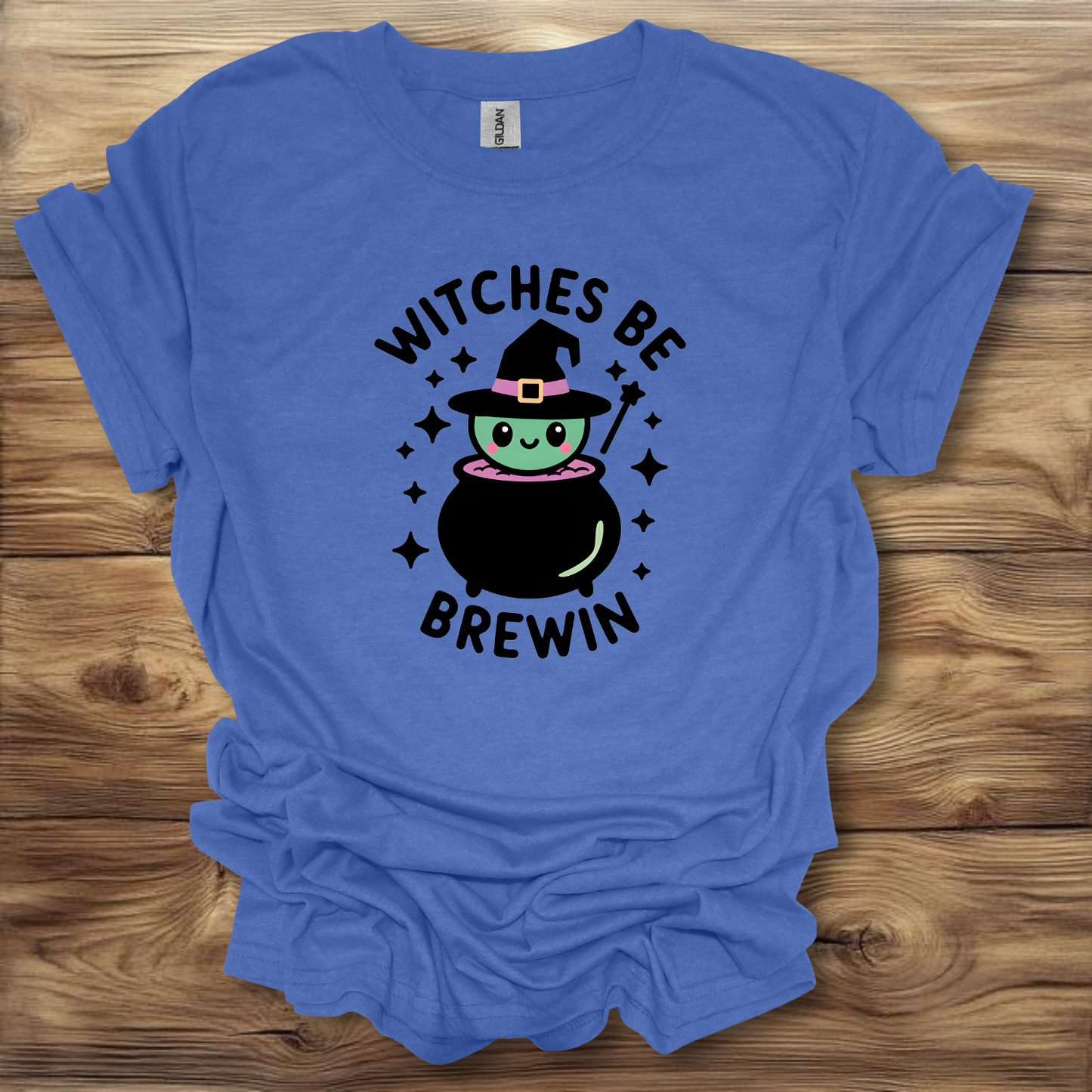 Witches Be Brewin T-Shirt Unisex Adult Great Gift Him Her Birthday Holiday Christmas