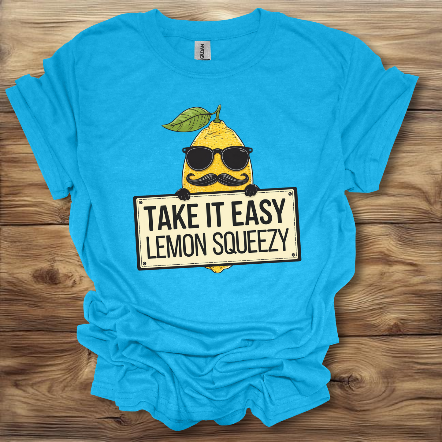 Take It Easy Lemon Squeezy T-Shirt Unisex Adult Great Gift Him Her Birthday Holiday Christmas