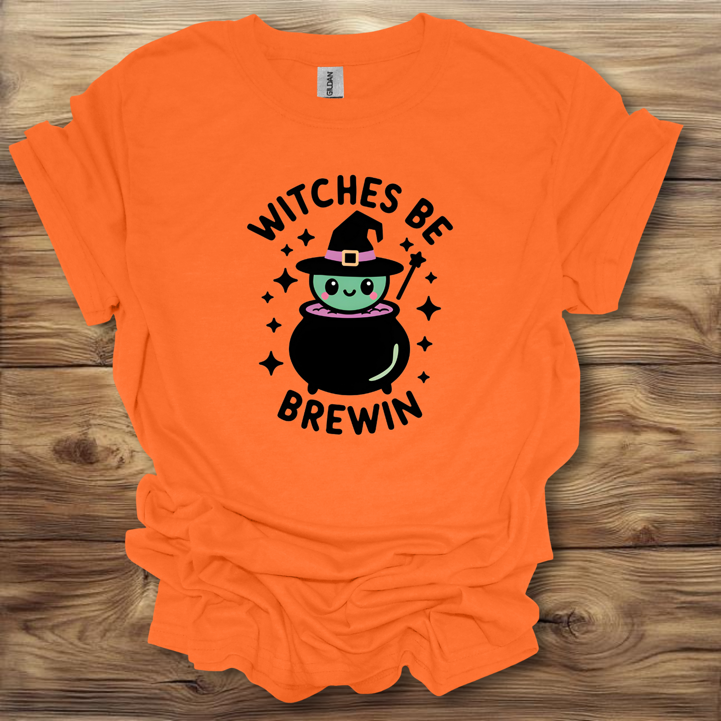 Witches Be Brewin T-Shirt Unisex Adult Great Gift Him Her Birthday Holiday Christmas