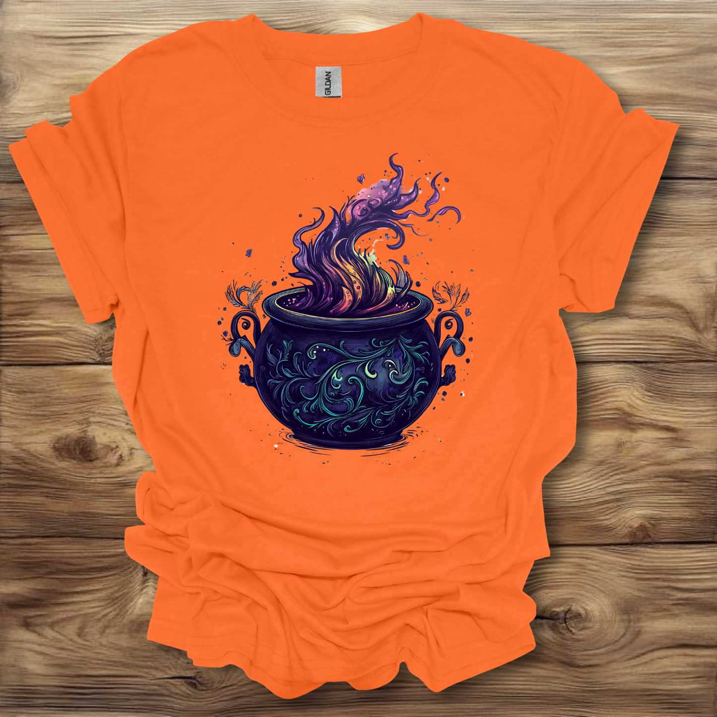 Halloween Cauldron T-Shirt Unisex Adult Great Gift Him Her Birthday Holiday Christmas