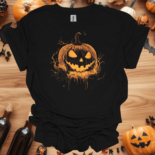 Pumpkin Head T-Shirt Unisex Adult Great Gift Him Her Birthday Holiday Christmas