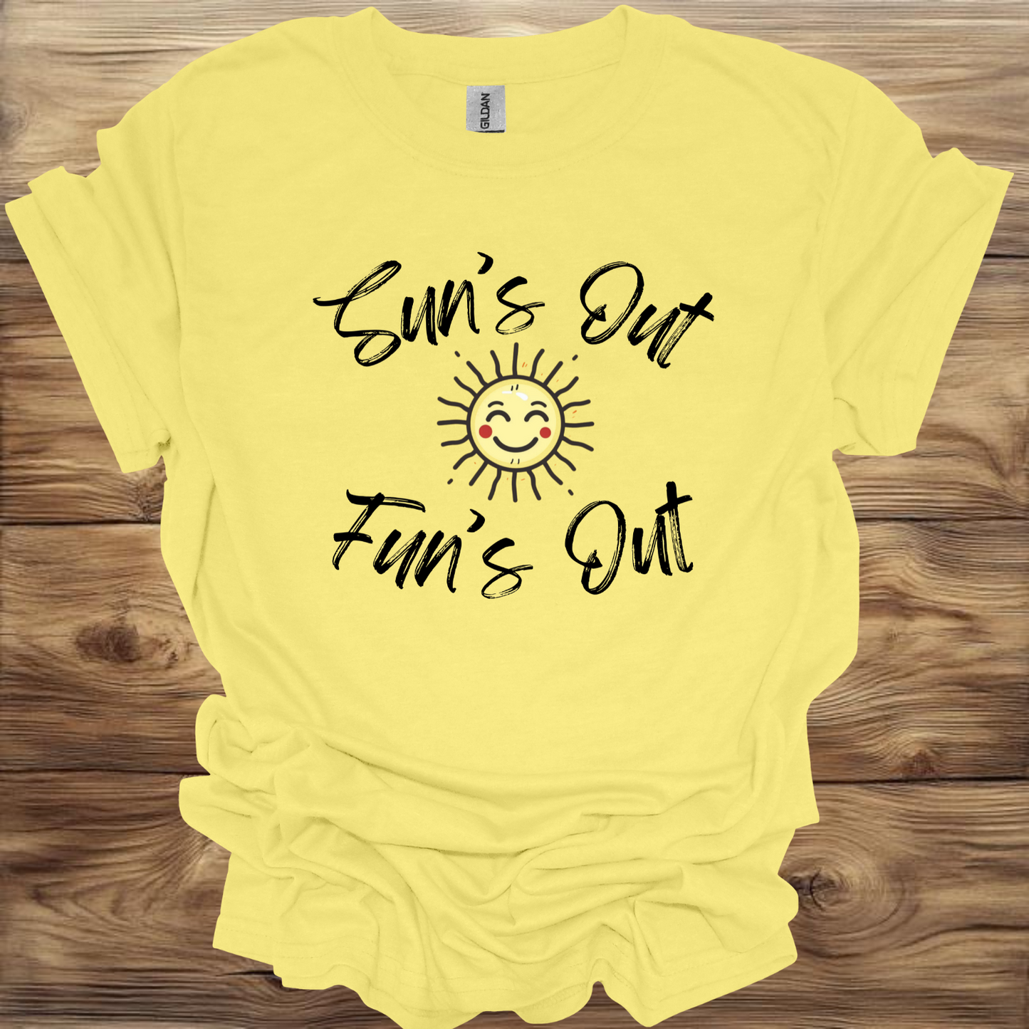 Sun's Out Fun's Out T-Shirt Unisex Adult Great Gift Him Her Birthday Holiday Christmas